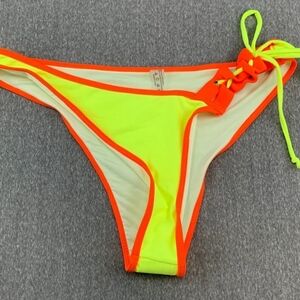 Neon Yellow and Orange Bikini Bottom